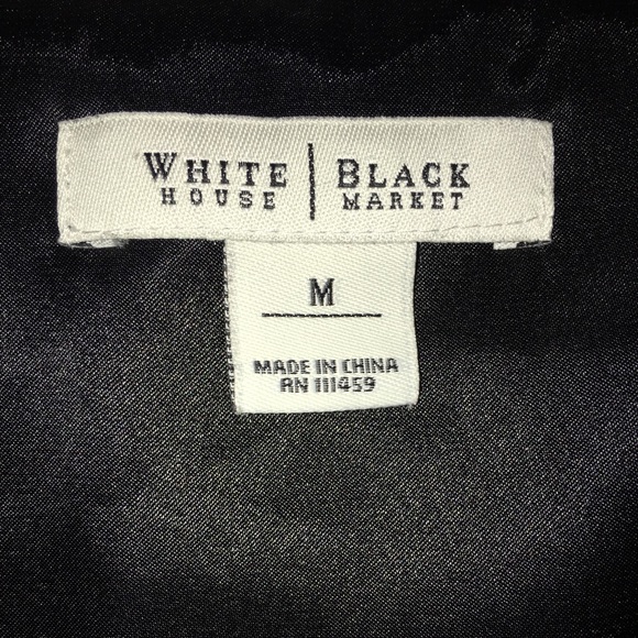 WHBM Zebra Print Top - Picture 4 of 5